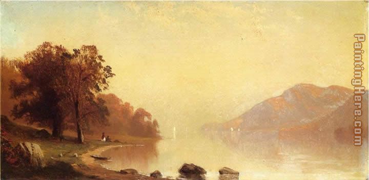 Lake George 2 painting - Alfred Thompson Bricher Lake George 2 art painting